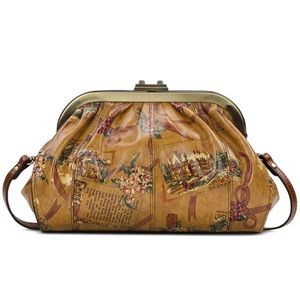 NWT Patricia Nash Verbania Small Printed Leather